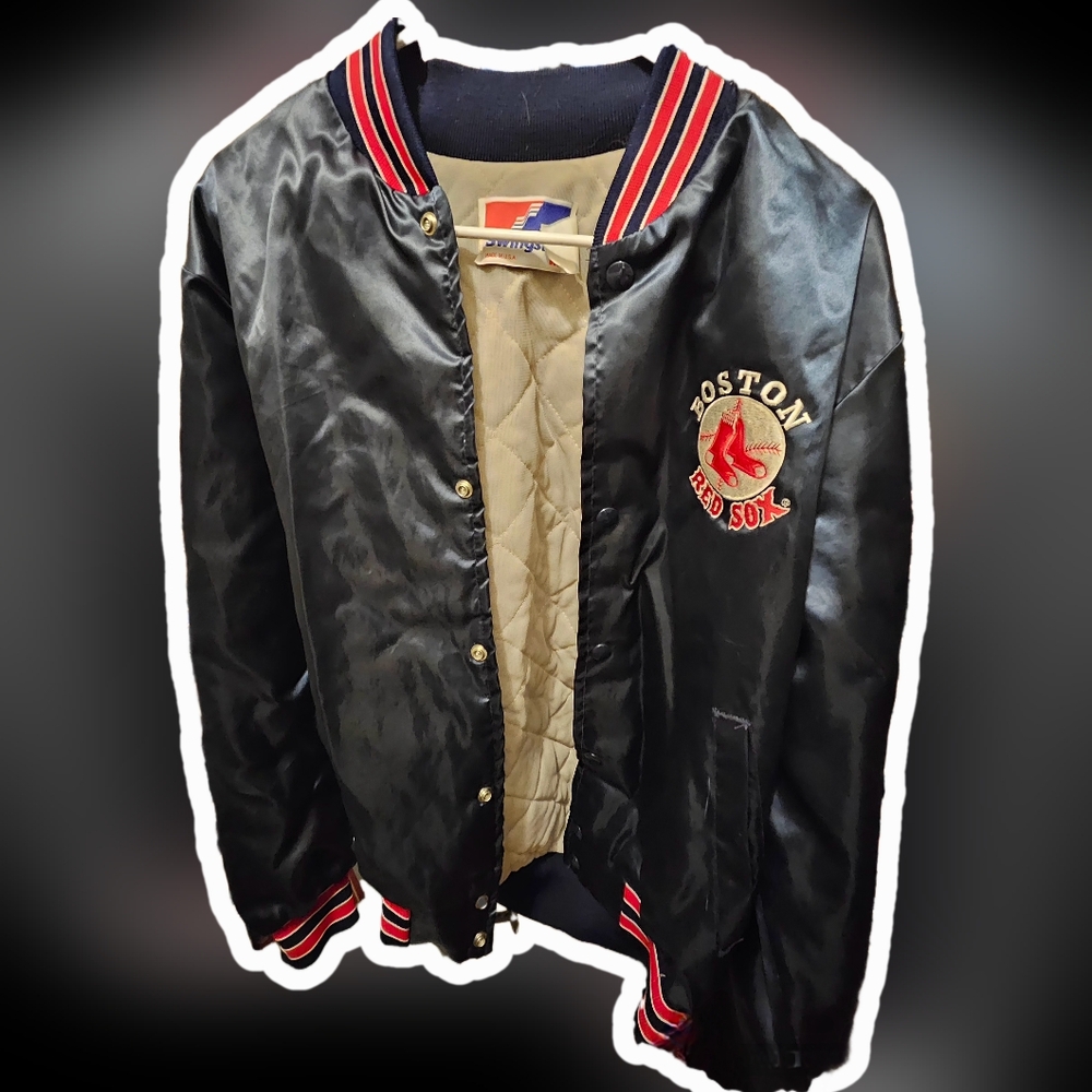 VTG 80S/90 Boston Red Sox Swingster MLB Satin Jacket